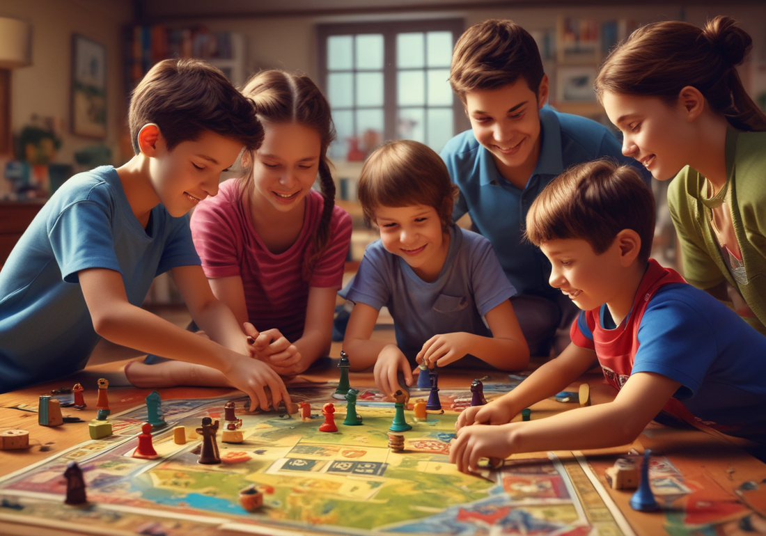 Impact of Board Games on Kids' Learning Development