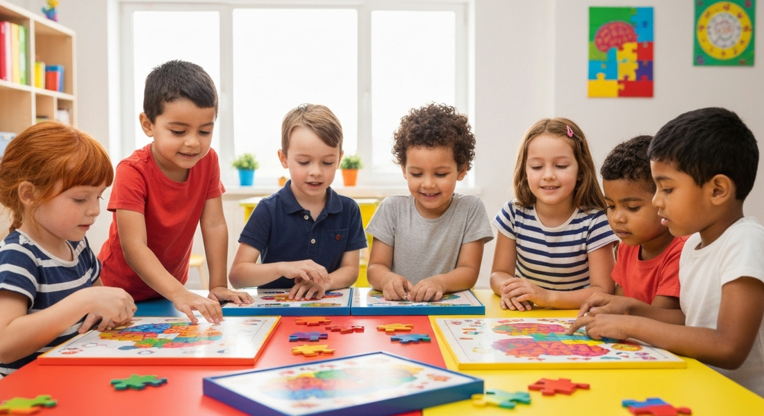 Fun Brain Puzzles for Kids: Boost Their Creativity Today