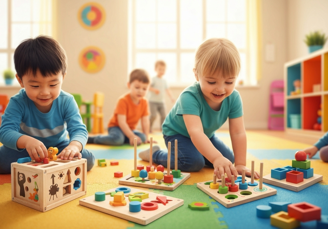 The Benefits of Sorting Wooden Toys for Child Development