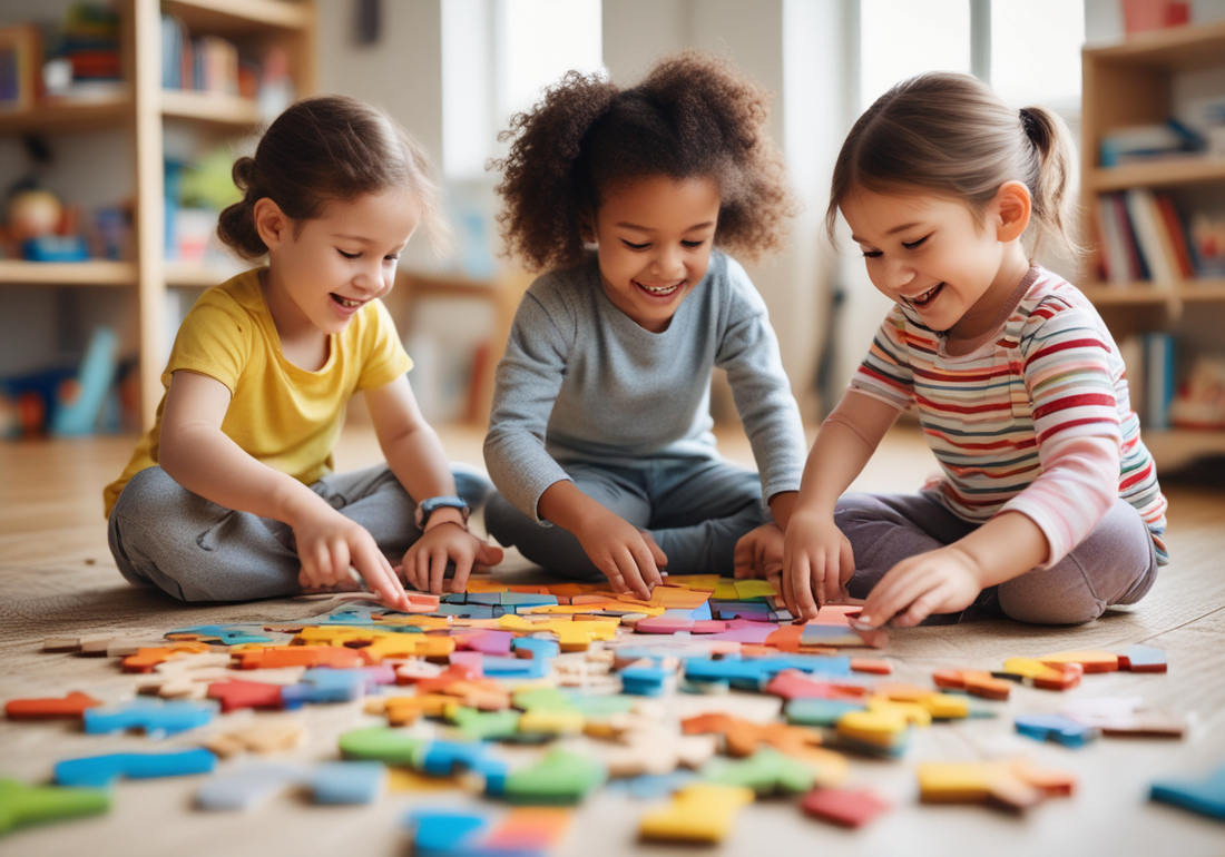 Engage Kids with Wooden Puzzles: Fun Brain Games