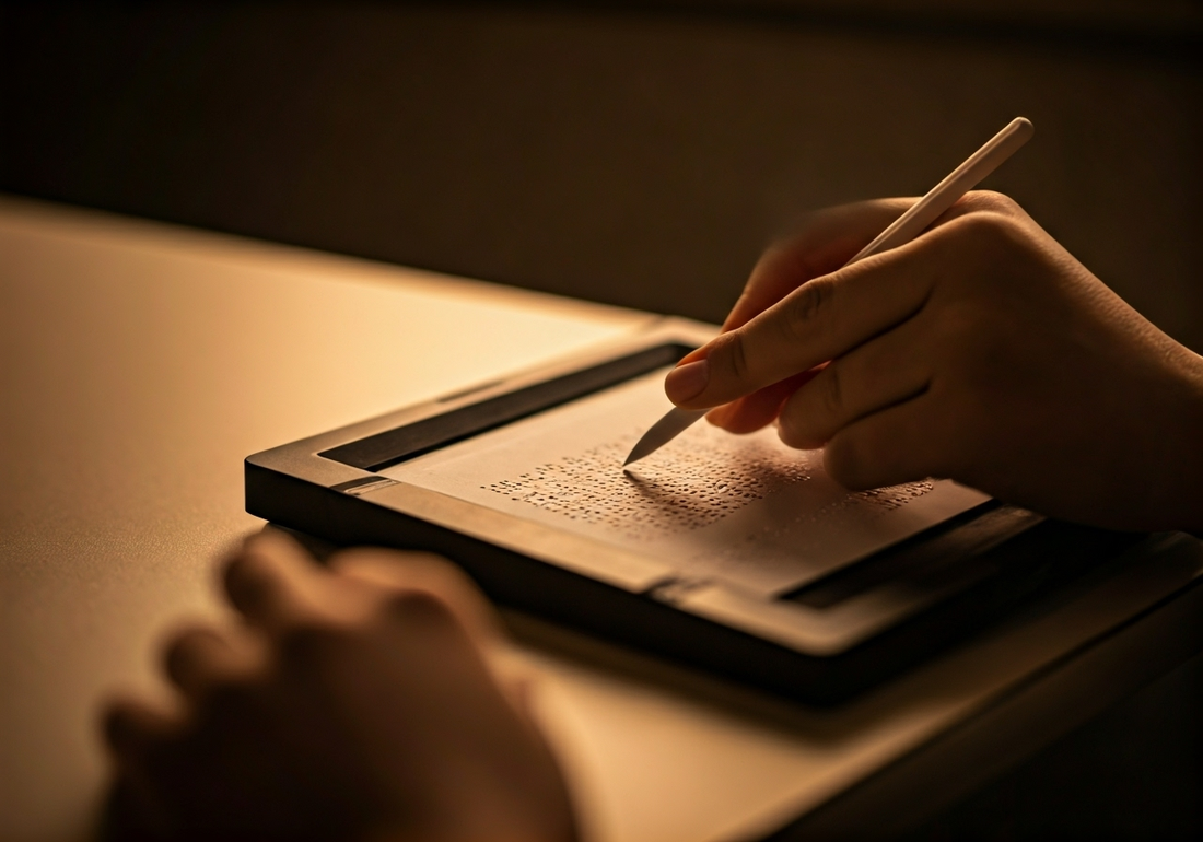 Exploring the Benefits of a Braille Slate Stylus for Beginners