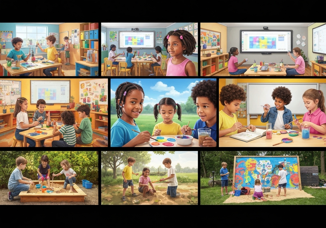 Creative Fun Learning Activities for Home and School