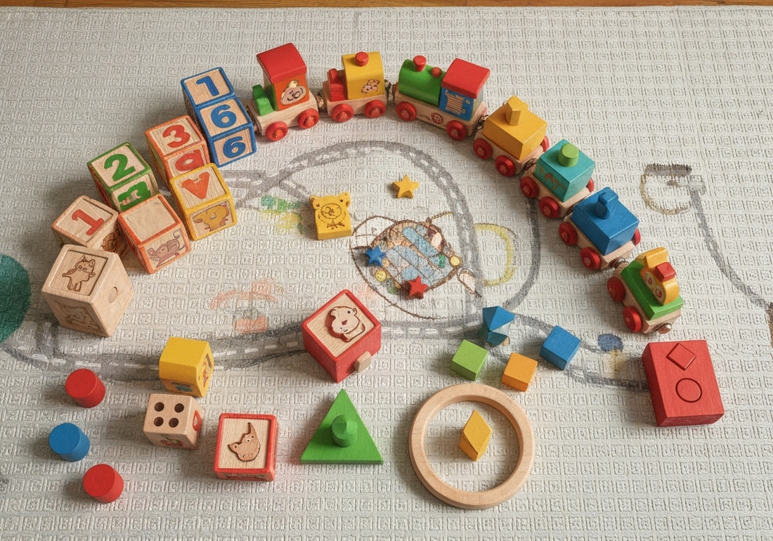 Count & Pair: Fun Ways to Engage with Wooden Toys