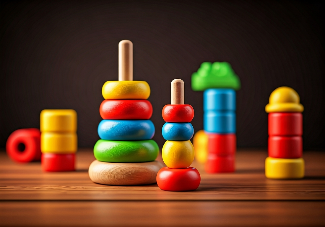 Ring Stacker Wooden Toy for Kids: A Great Gift Idea