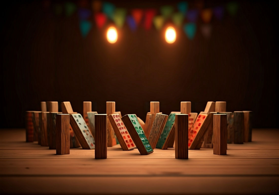Fun Party Games Using Your Wooden Domino Set