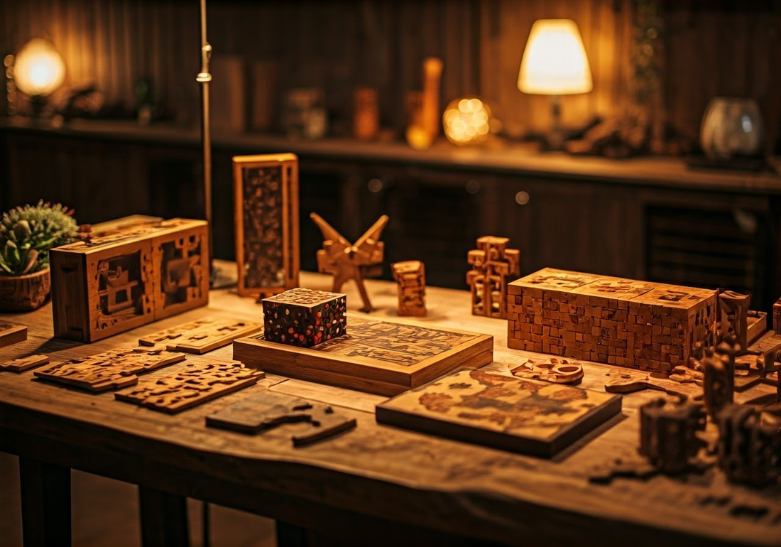 Wooden Puzzle Masterpieces for Hours of Fun