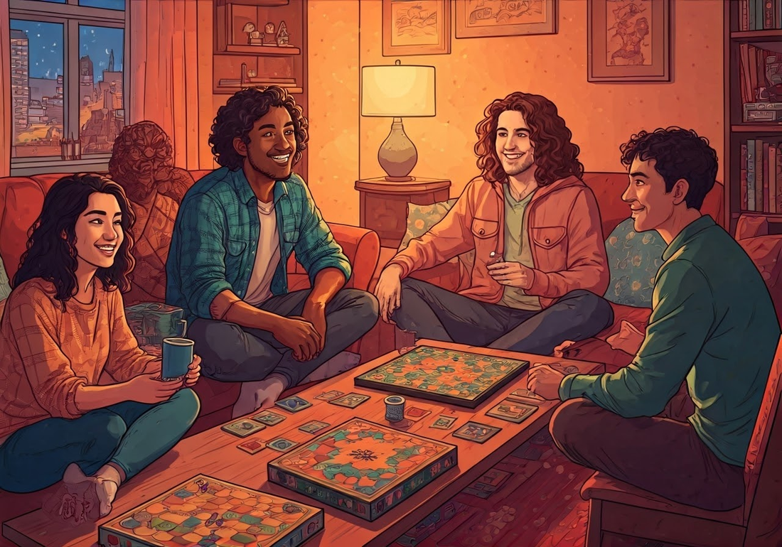 Fun Path to Personal Growth: Wellbeing Board Games