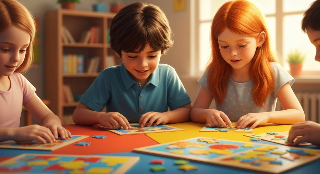 Brain Boosting Puzzles for Kids: Fun Learning Activities