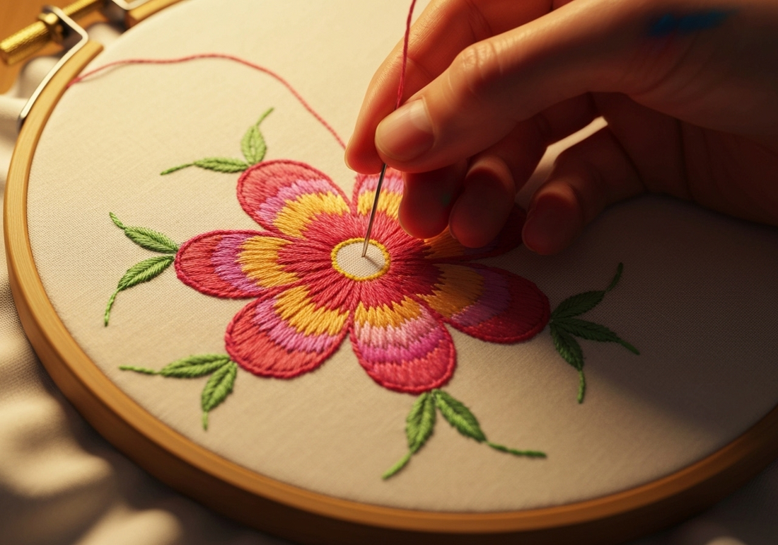 Shape & Stitch: Master Beautiful Embroidery Techniques