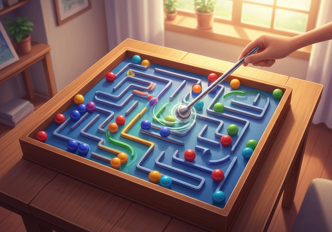 Discover the Fun of the Magnetic Maze Puzzle Game