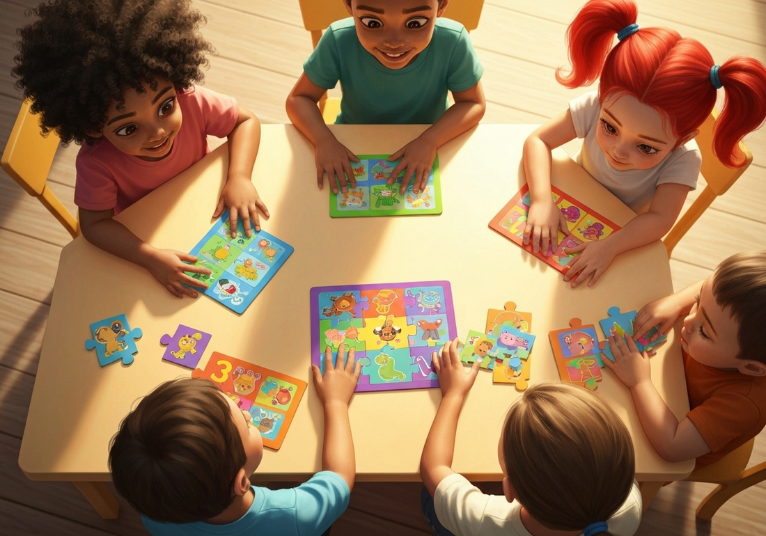 Discover Fun with Educational Puzzles for Kids' Learning