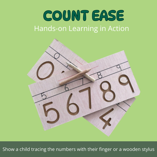 Count & Ease - Number Tracing Board
