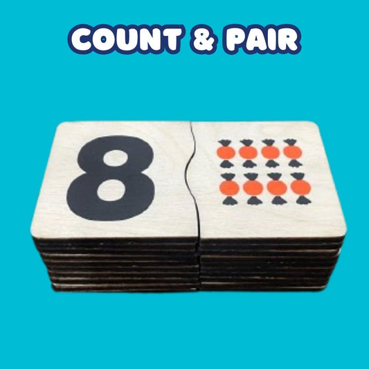 Count & Pair - Number Matching Puzzle
