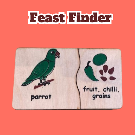 Who Eats What - Animal Food Matching Puzzle
