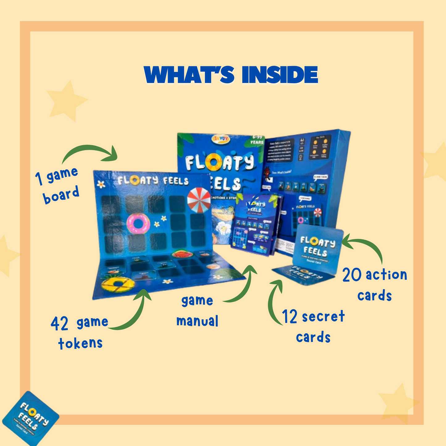 Floaty Feels | Game of Emotional & Intelligence