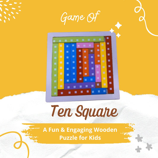 Ten Wonders - A Fun & Engaging Wooden Puzzle for Kids