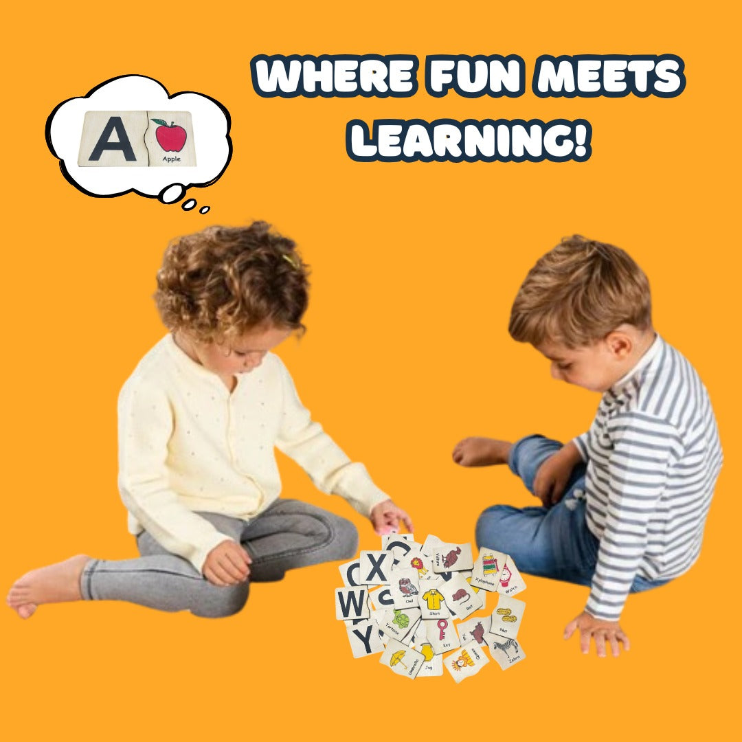 Alpha Match – A–Z Letter & Object Matching Puzzle - Zuvoy