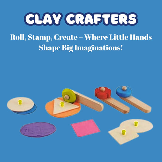 Clay Crafters – Fun & Safe Clay Cutter Set for Kids