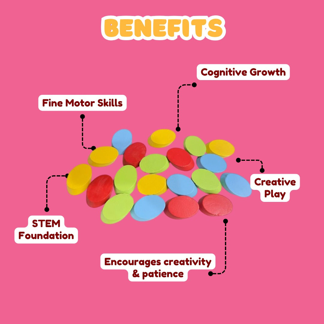 Ellipse Tower - A Gravity-Defying Stacking Toy