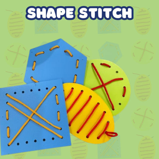 Shape Stitch – Lacing Toy for Kids