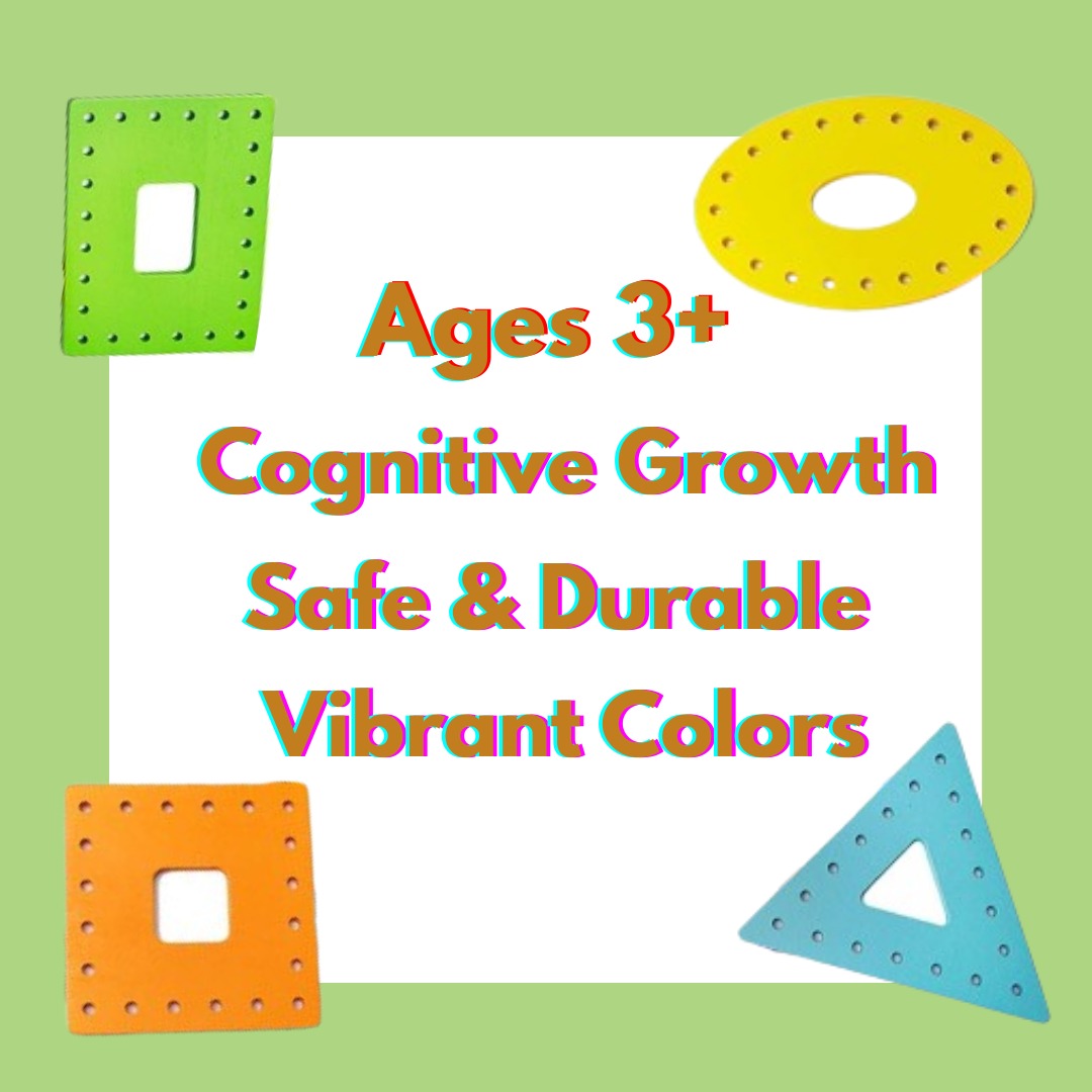 Shape Stitch – Lacing Toy for Kids