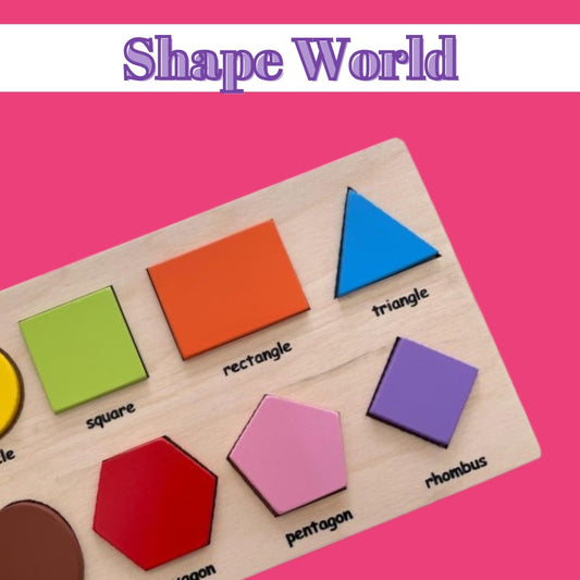 Shape World – Wooden Shape Puzzle
