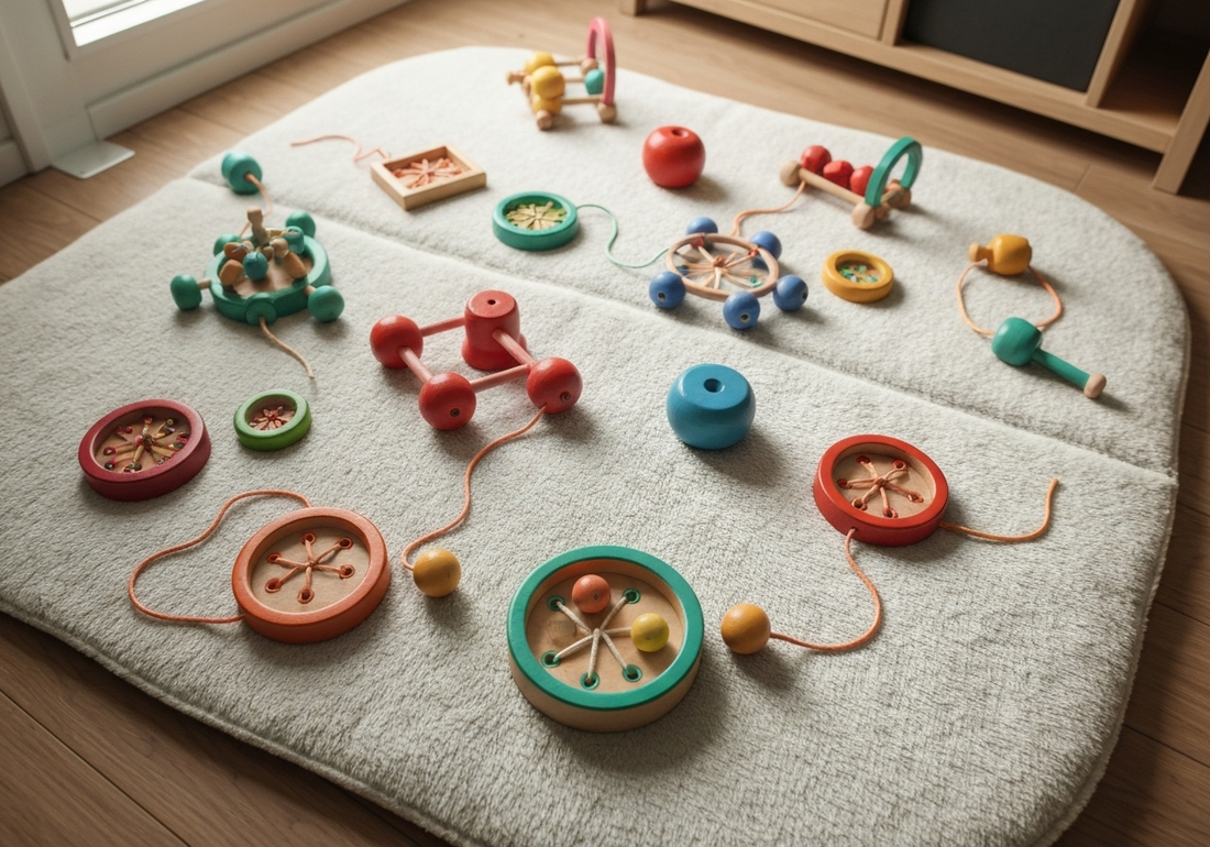 Beginner's Guide to Lacing Wooden Toys for Toddlers