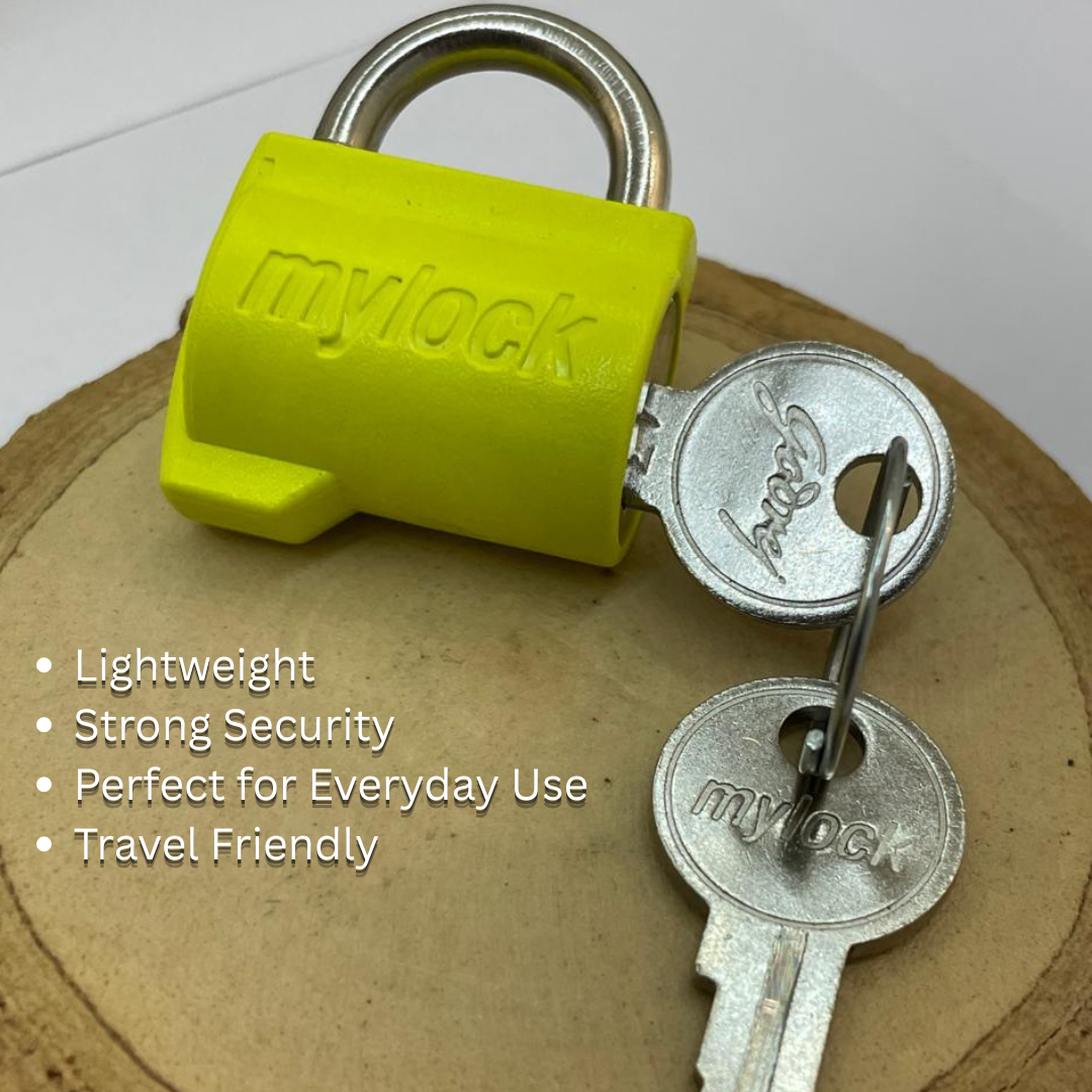 Security Padlock with 2 Keys