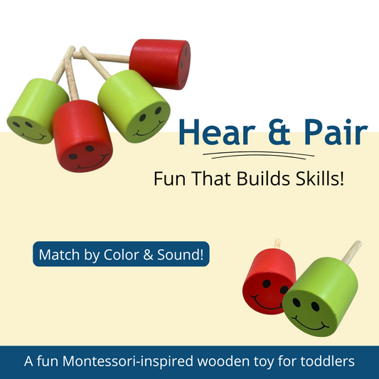 Hear & Pair –  Sound Matching Cylinders
