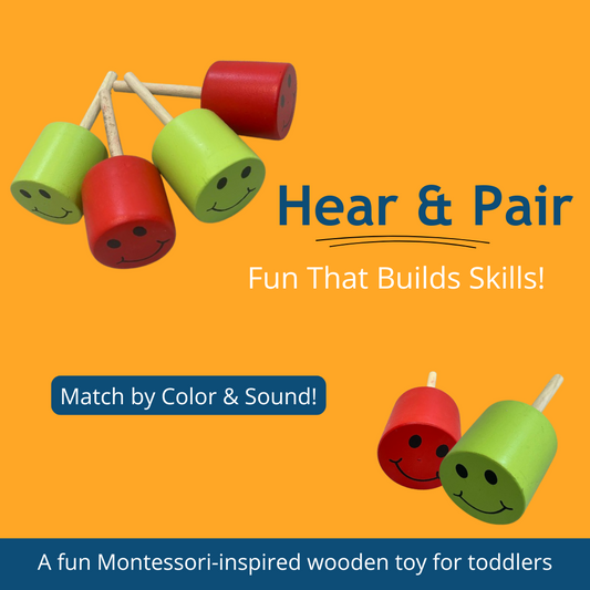 Hear & Pair –  Sound Matching Cylinders