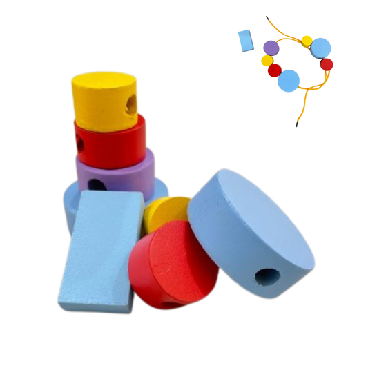 Bead & Build - Wooden Threading Toy