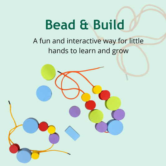 Bead & Build - Wooden Threading Toy