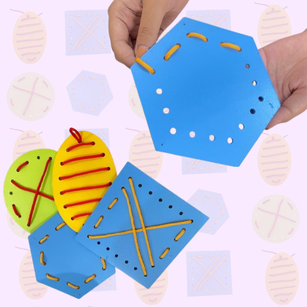 Shape Stitch –  Lacing Toy for Kids