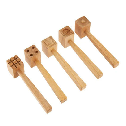 Wooden Clay Hammer Set for Kids