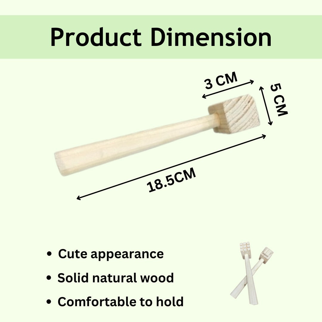 Wooden Clay Hammer Set for Kids