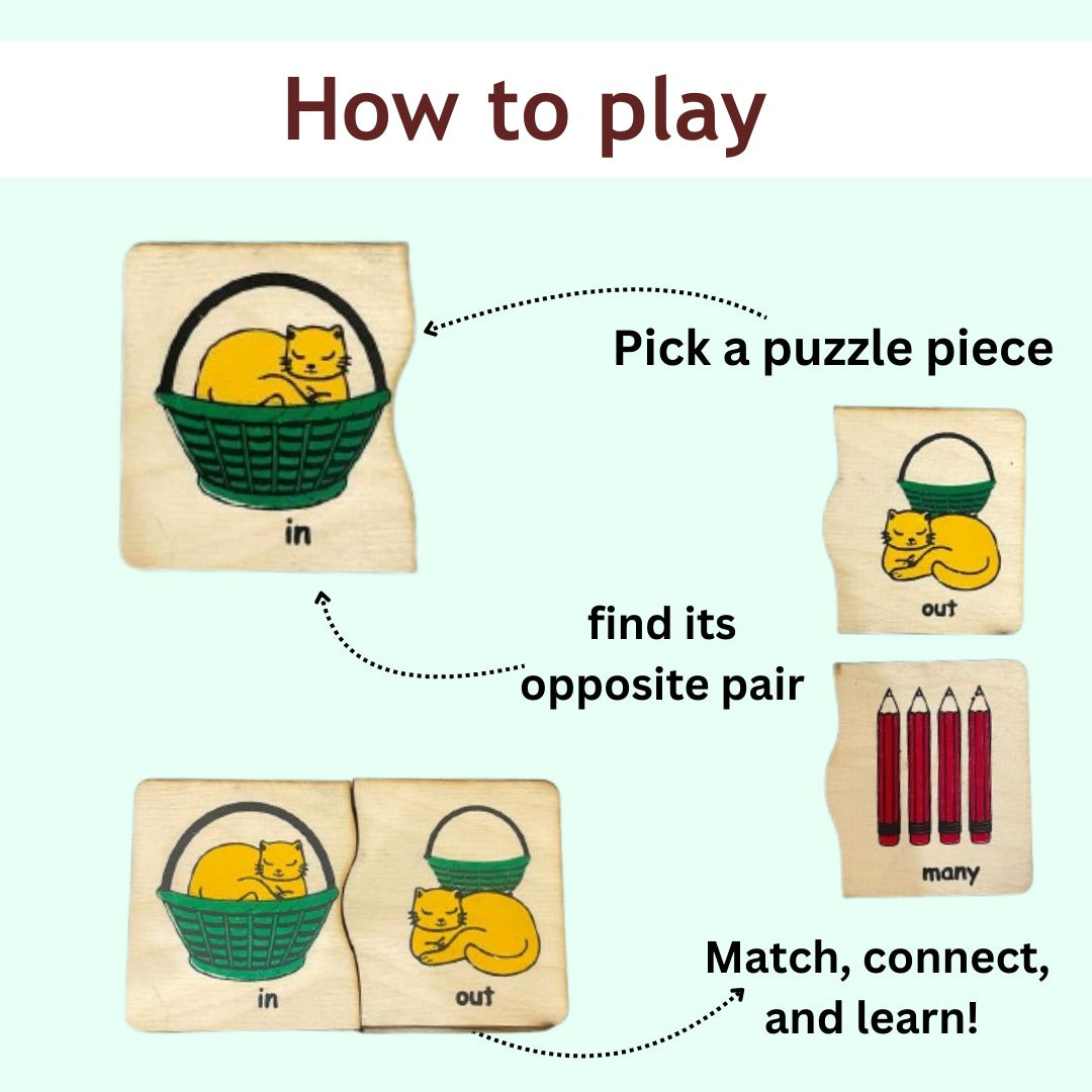 Opposite Pals – Opposites Matching Puzzle