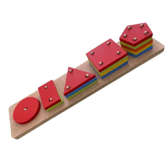 Sort & Learn  – Shape Sorting & Stacking Toy