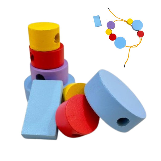 Bead & Build - Wooden Threading Toy